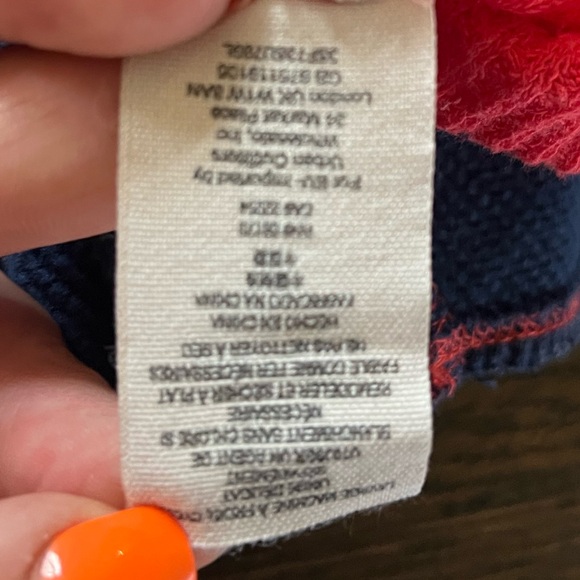 We the free, free people small thermal long sleeve two tone diamond dozen - Picture 5 of 6